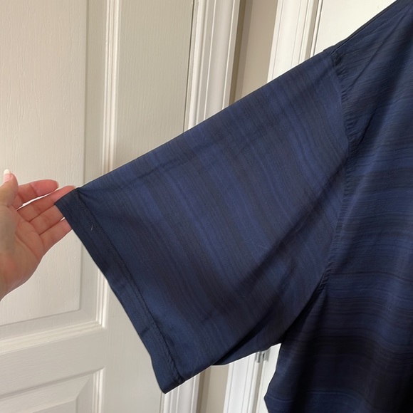 Donated.. George Navy with Black Striping Polo Big Man’s 3X Top Golf Shirt Prepp - Picture 10 of 15